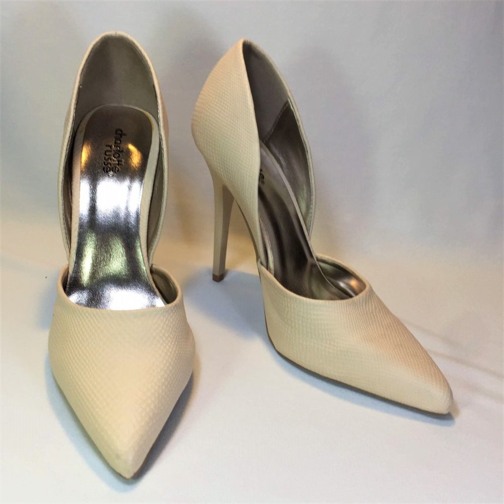 Charlotte Russe Stiletto D'Orsay Heels